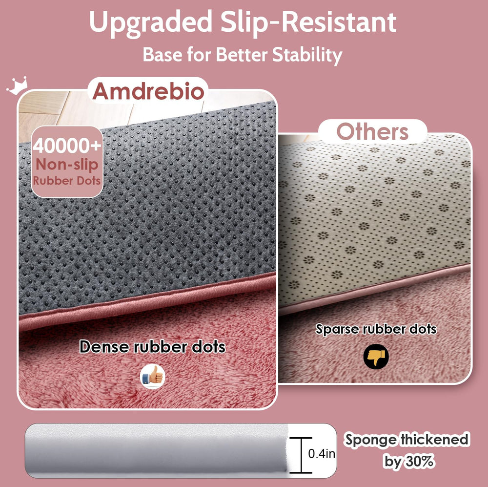 Amdrebio tapis après déballage montrant reprise de forme et texture retrouvée