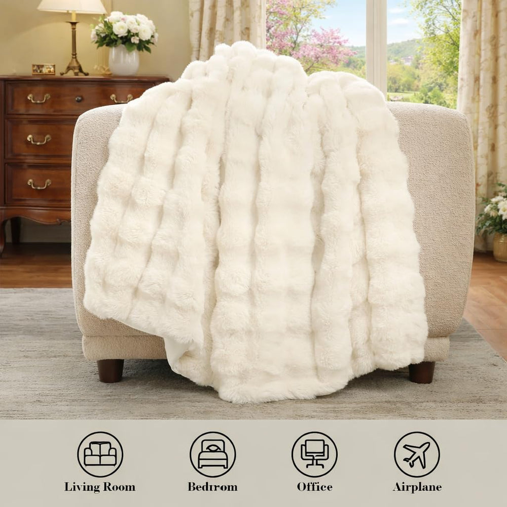 Amélie Home gros plan texture bulle offrant douceur visuelle et tactile