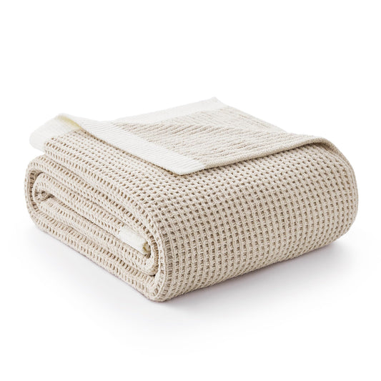 Amélie Home plaid face avant beige apportant confort décoratif