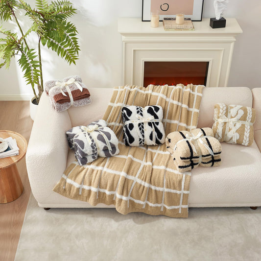 Amélie Home gros plan texture ultra-douce montrant confort tactile