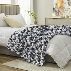 Plaid Amélie Home 50x60 drapé pour illustrer taille pratique