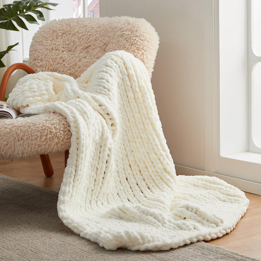 Amélie Home plaid emballé devant montrant qualité et design
