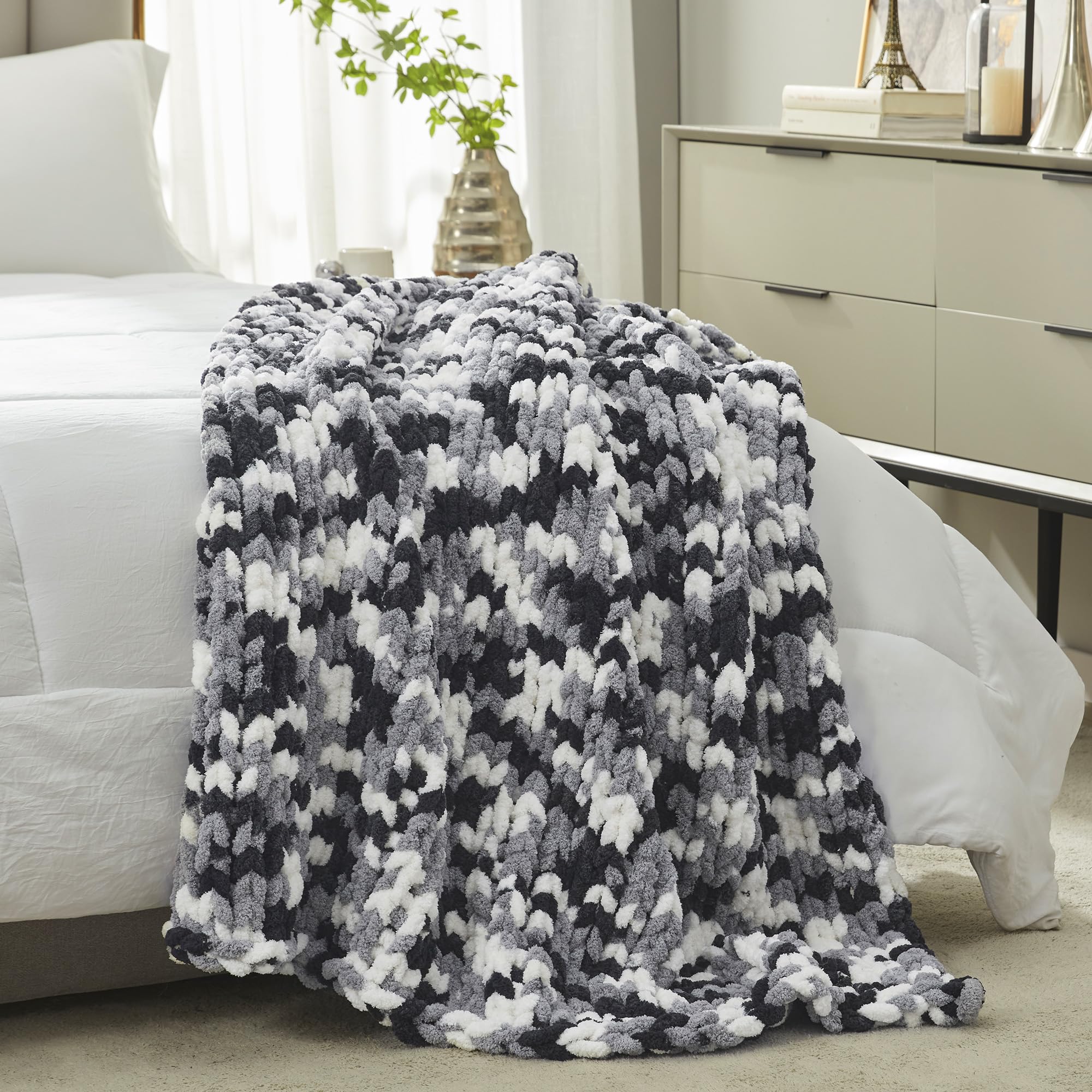 Étiquette OEKO-TEX sur plaid Amélie Home garantissant sécurité