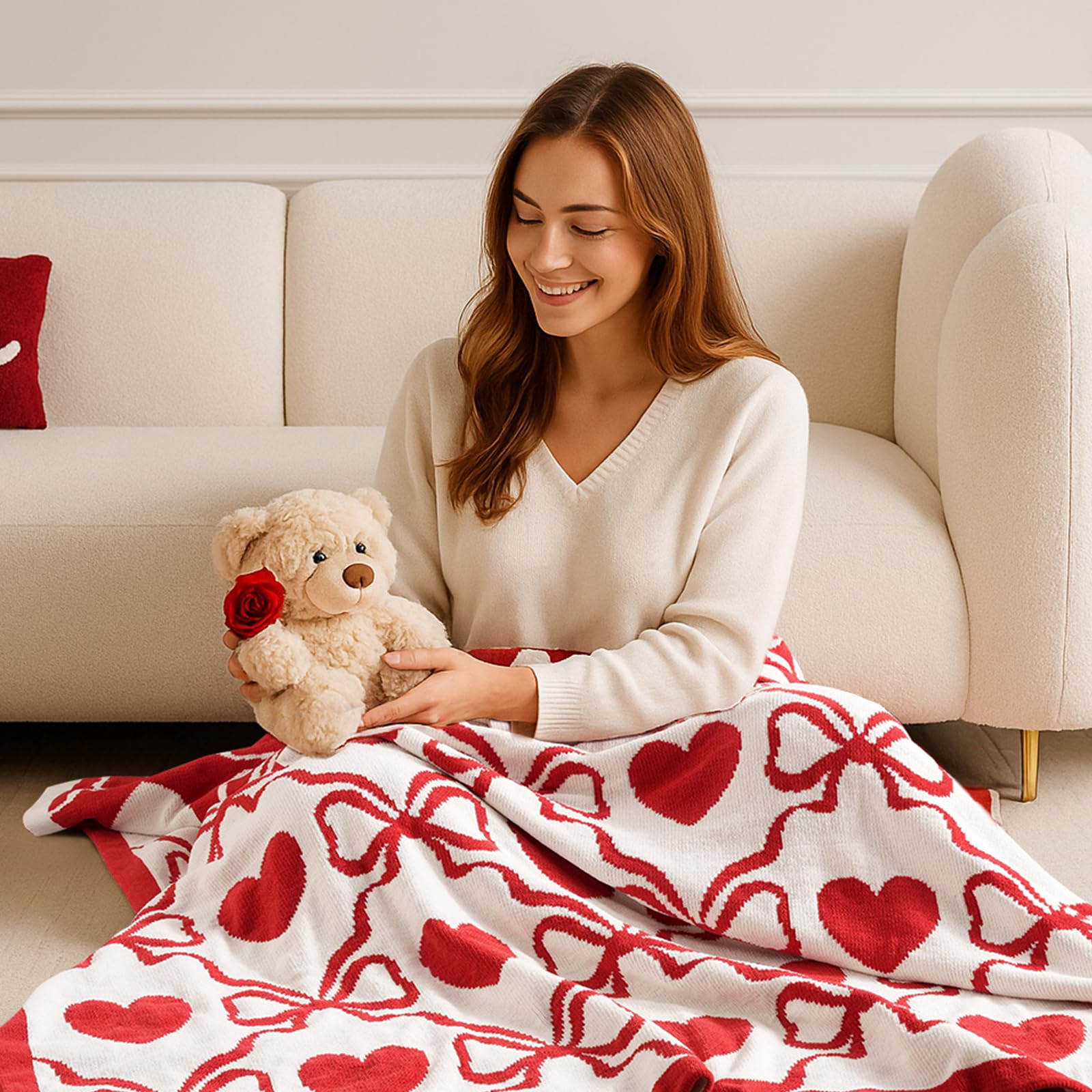 Amélie Home gros plan chenille, douceur visible pour un confort optimal