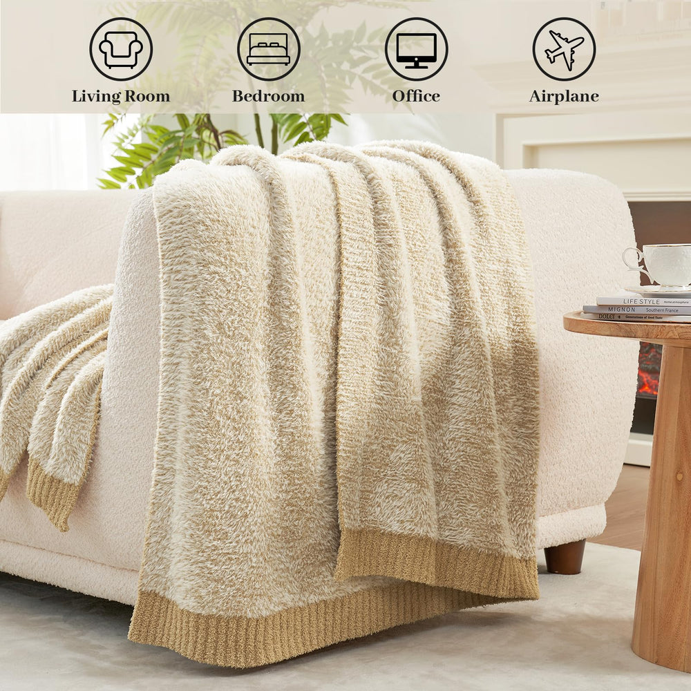 Amélie Home plaid plié dans panier pratique pour rangement et cadeau