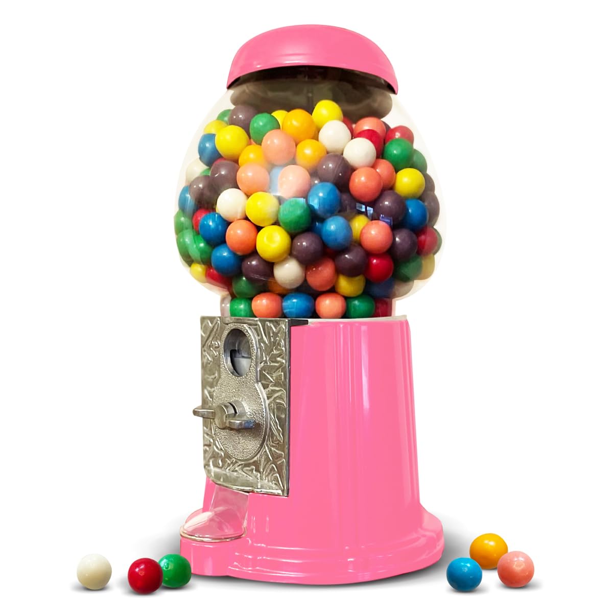 American Gumball Company face avant rose montrant design rétro et solidité