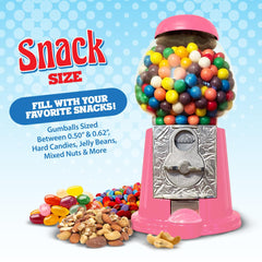 American Gumball Company globe translucide rempli de bonbons pour visibilité