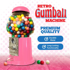 American Gumball Company gros plan du mécanisme offrant distribution fiable