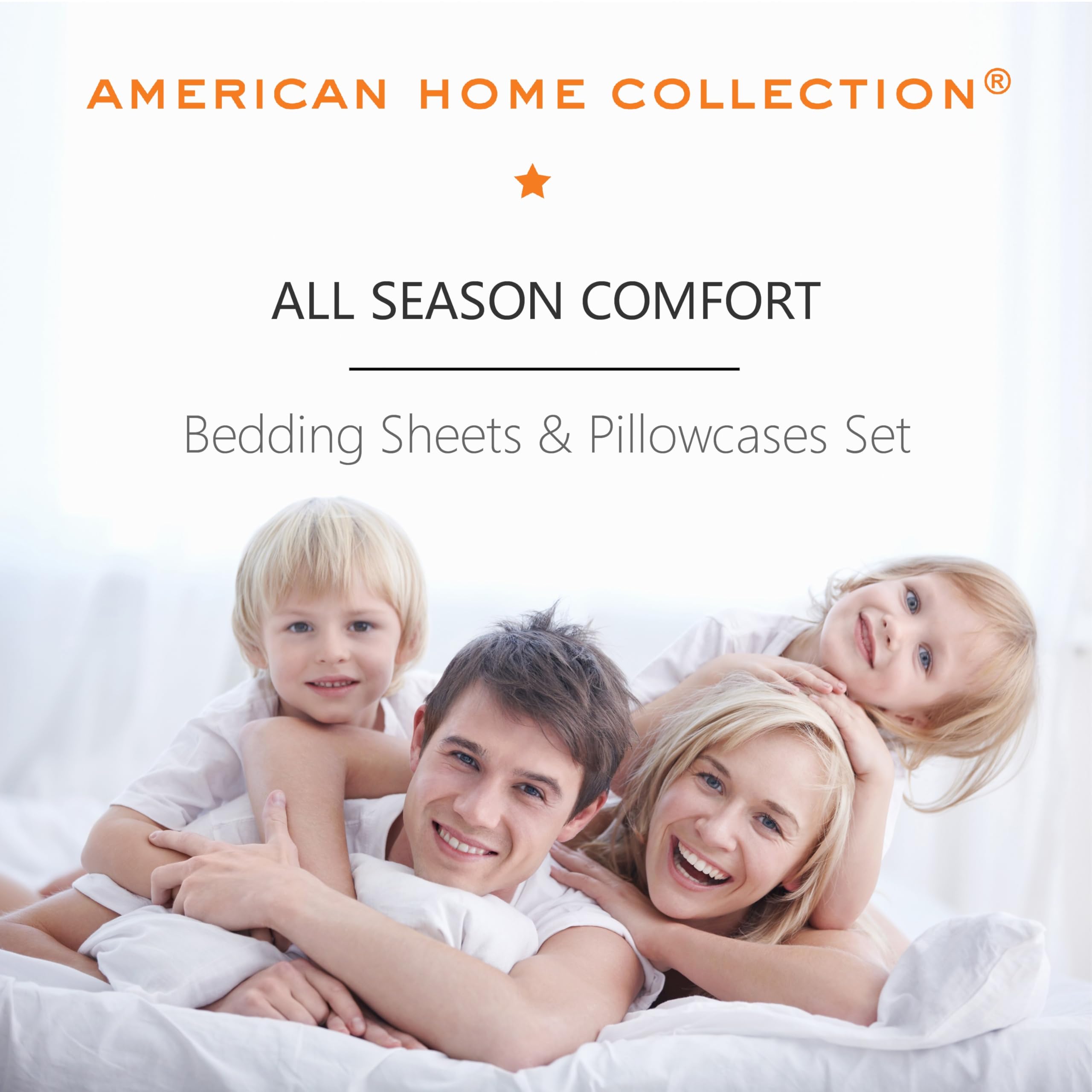 American Home Collection drap sans plis, aspect net et facile d'entretien