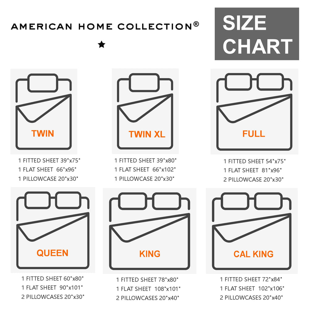American Home Collection emballage ouvert montrant contenu complet du set