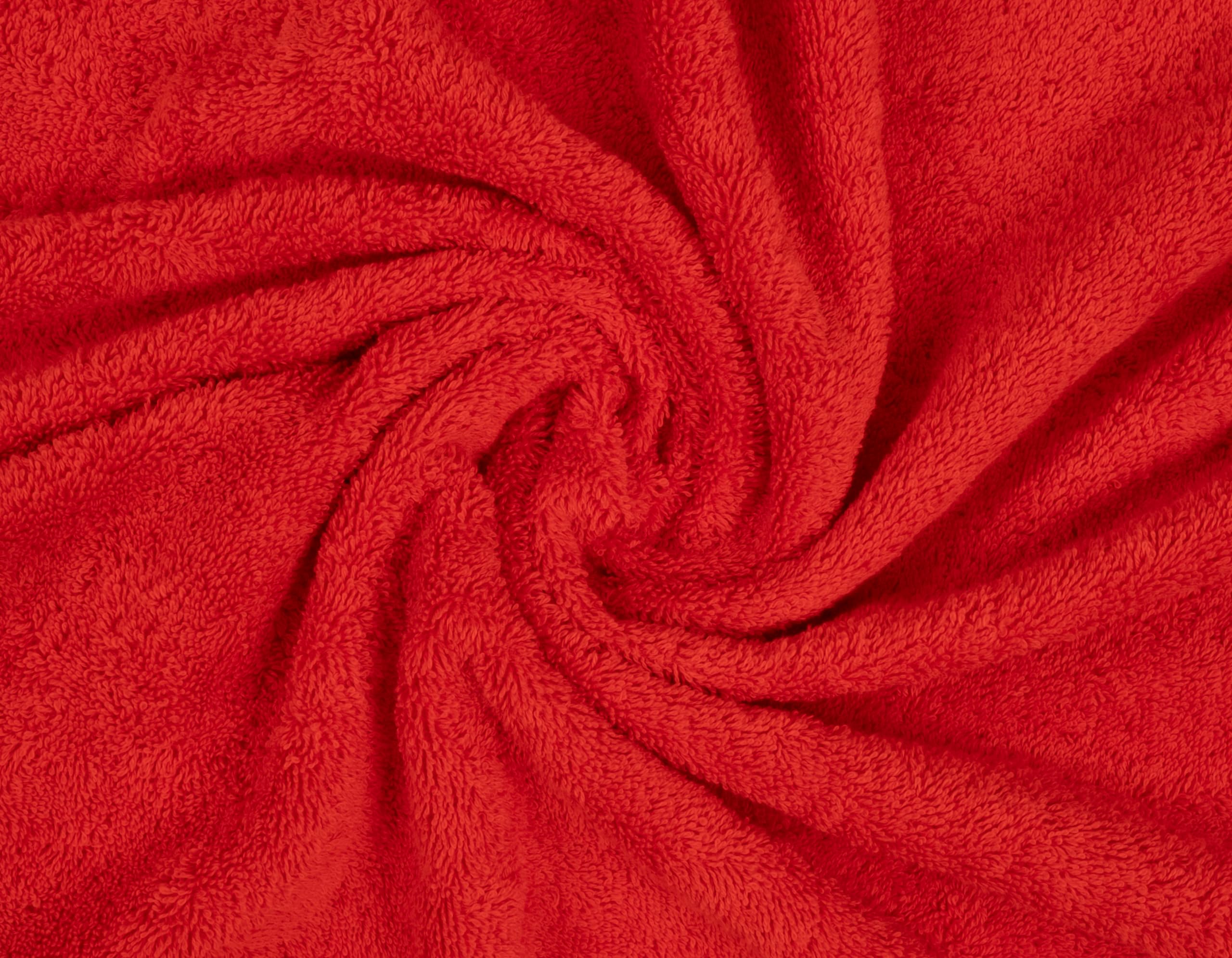 American Soft Linen comparaison de taille avec un mètre pour visualiser les dimensions des serviettes