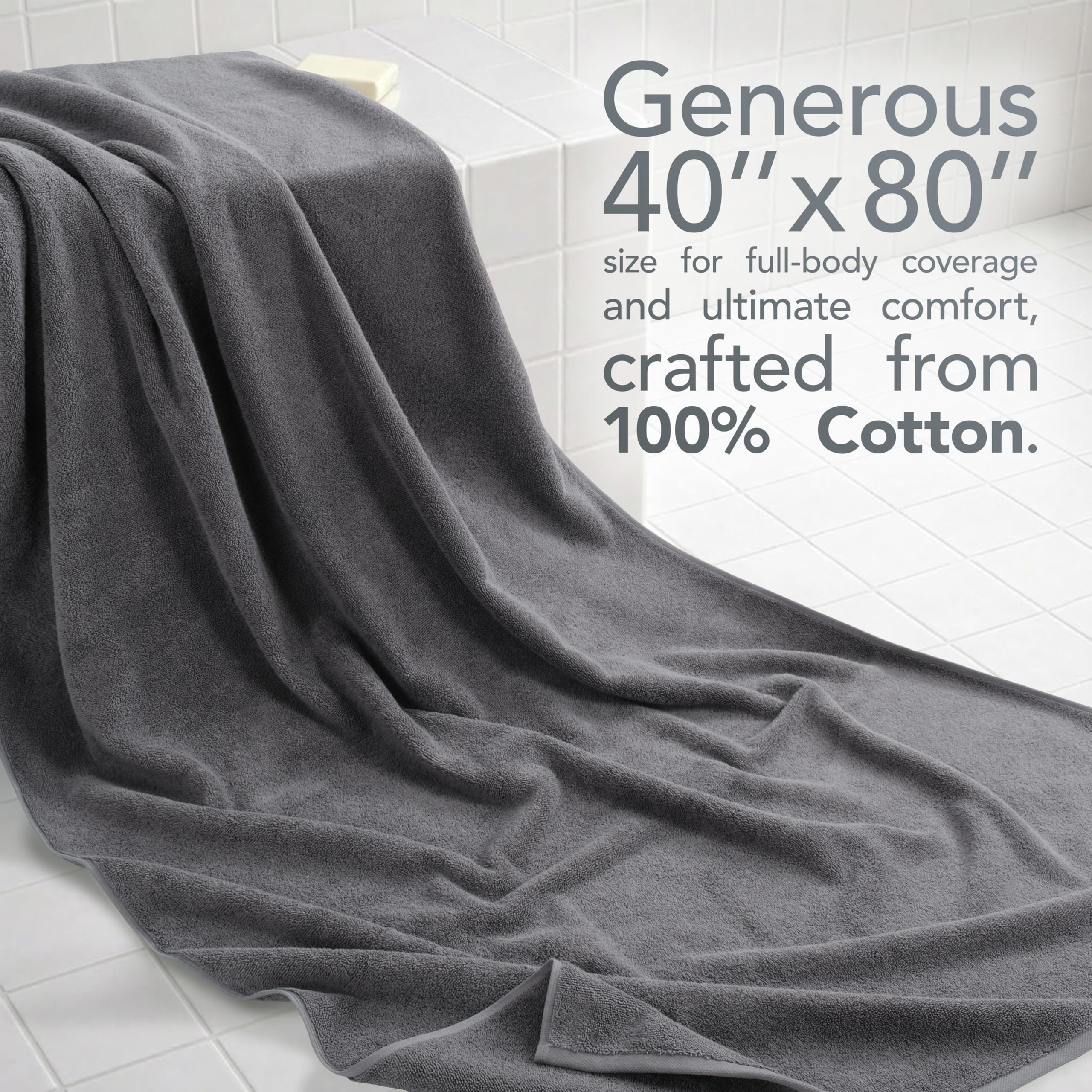 American Soft Linen gros plan tissu coton turc, douceur et absorption