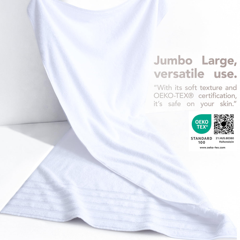 American Soft Linen drap en usage après douche, enveloppe complète et séchage rapide