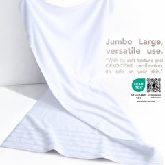 American Soft Linen drap en usage après douche, enveloppe complète et séchage rapide