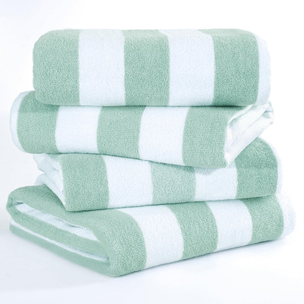 American Soft Linen face avant emballage montrant design rayé cabana et confort