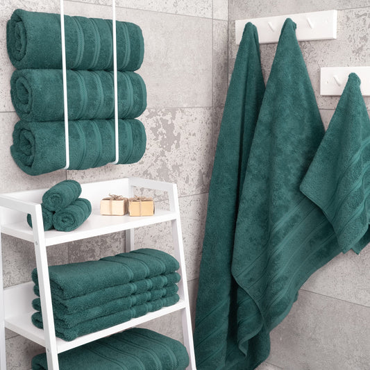 American Soft Linen gros plan sur la texture coton, douceur perceptible et absorption
