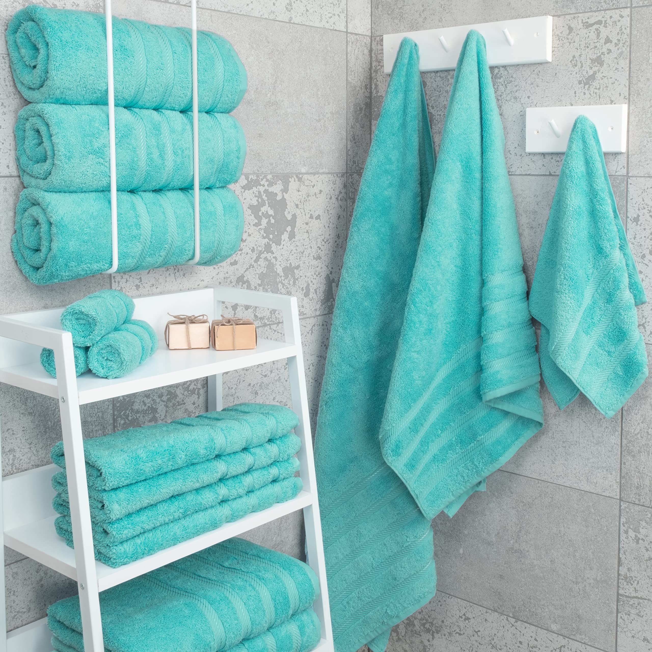 American Soft Linen gros plan de la texture coton pour douceur et absorption