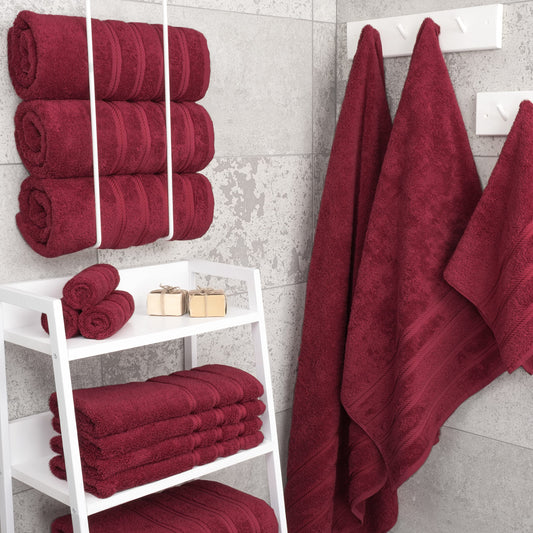 American Soft Linen gros plan texture du coton turc, douceur visible et absorption