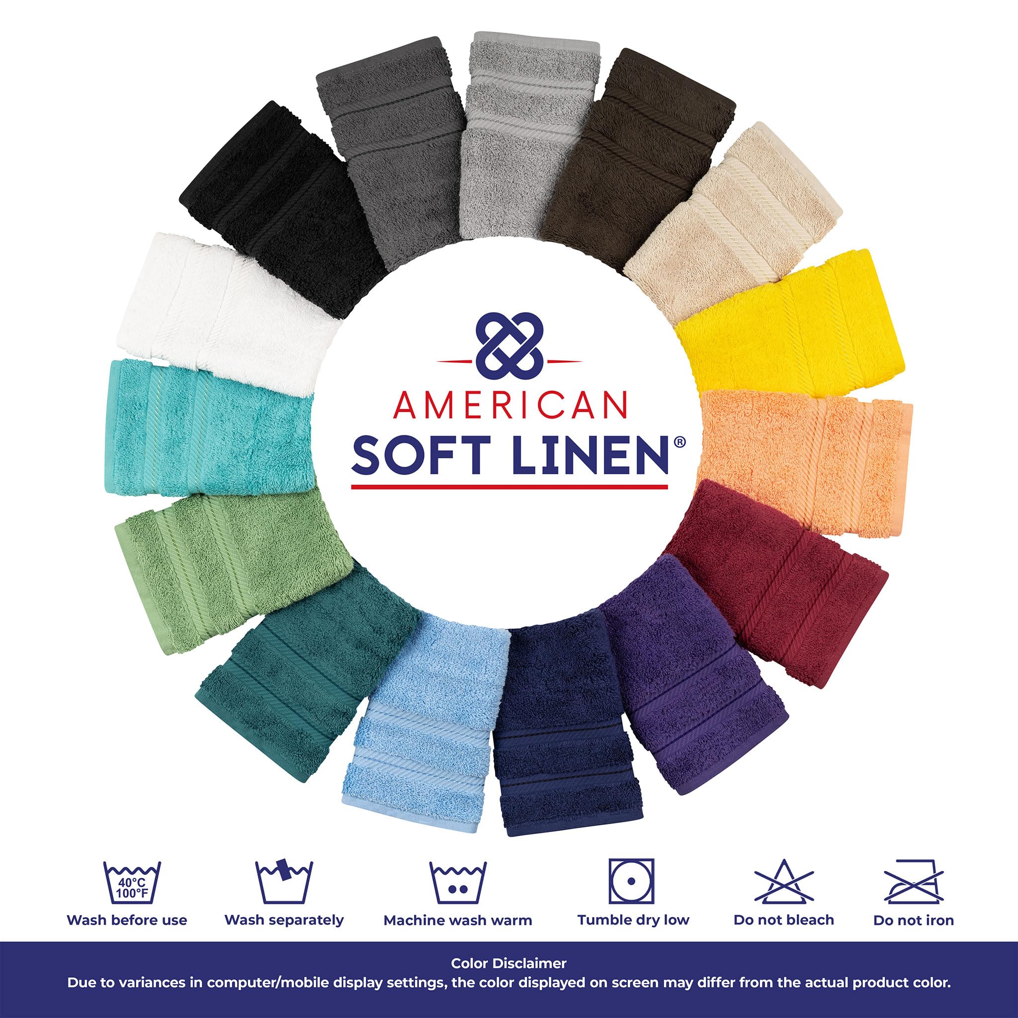American Soft Linen mise en scène dans salle de bains montrant style et fonctionnalité