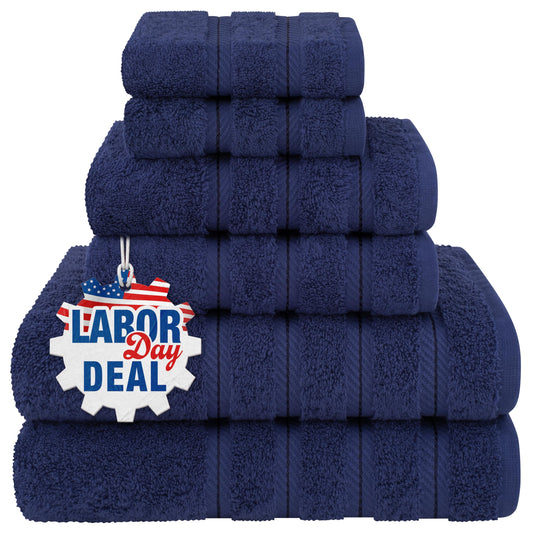 American Soft Linen face avant emballage montrant set complet et qualité