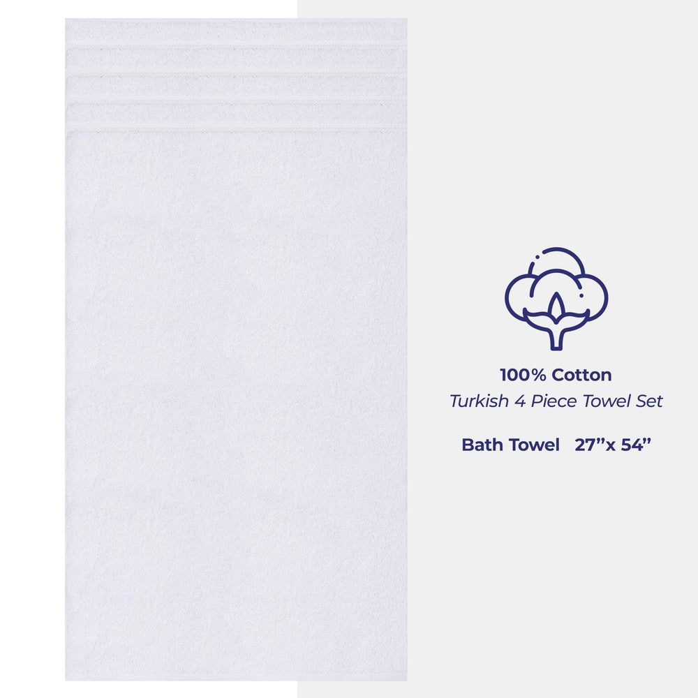 American Soft Linen lot de 4 serviettes empilées, solution pratique pour la maison