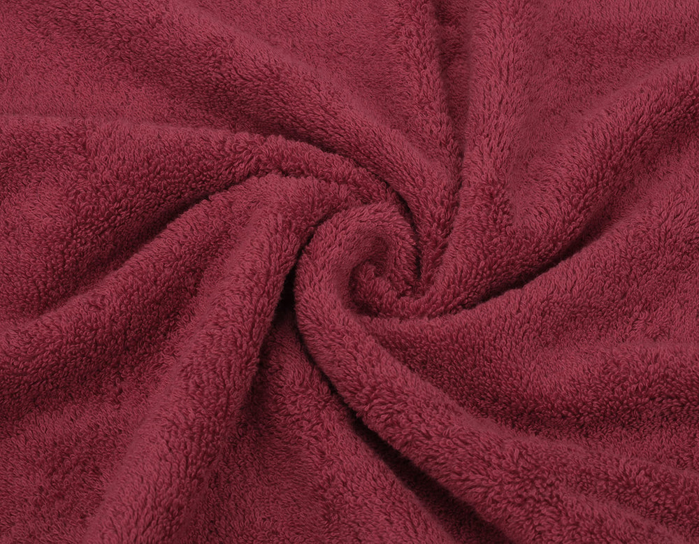 American Soft Linen serviettes empilées décor salle de bain, look soigné