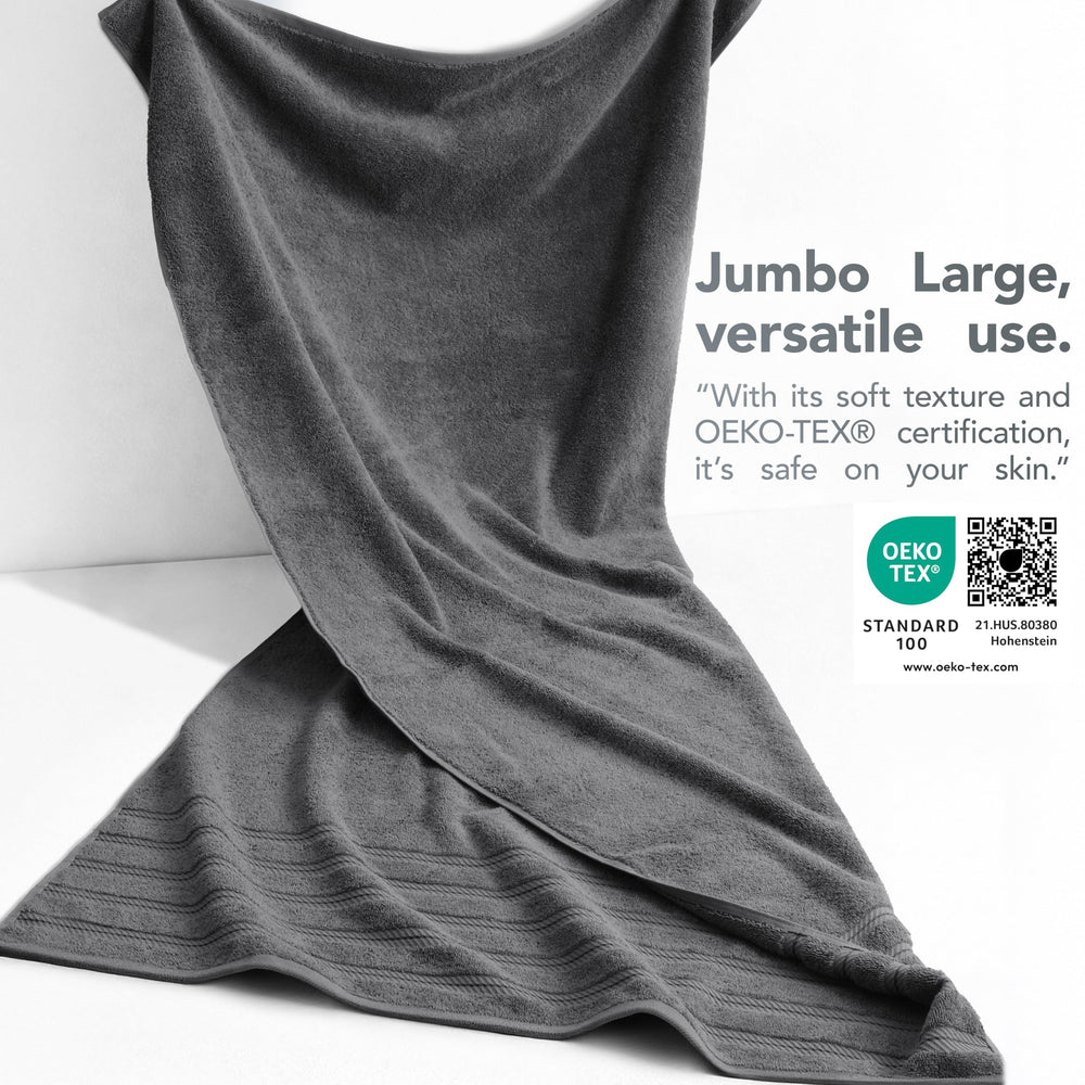 American Soft Linen serviette utilisée à la plage, grande taille pratique