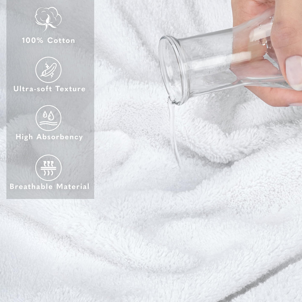 American Soft Linen posé sur le sable de plage, grand format idéal pour la piscine