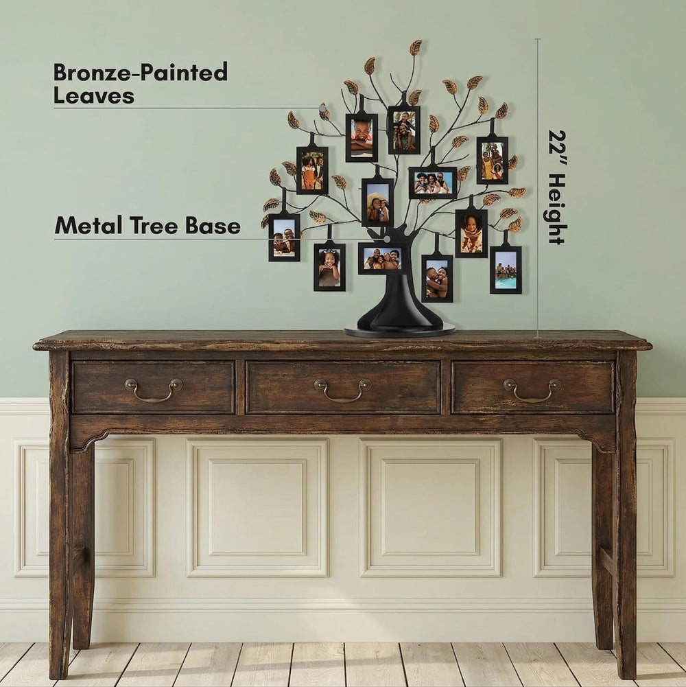 Americanflat arbre photo posé sur une table apportant une touche décorative