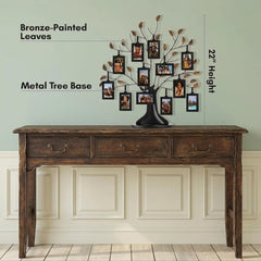 Americanflat arbre photo posé sur une table apportant une touche décorative