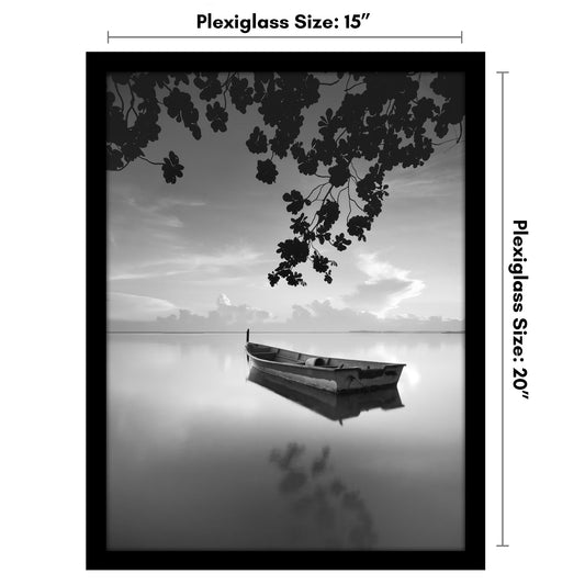 Americanflat cadre 15x20 détail d’angle montrant la moulure large et solide