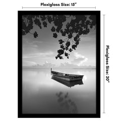 Americanflat cadre 15x20 détail d’angle montrant la moulure large et solide