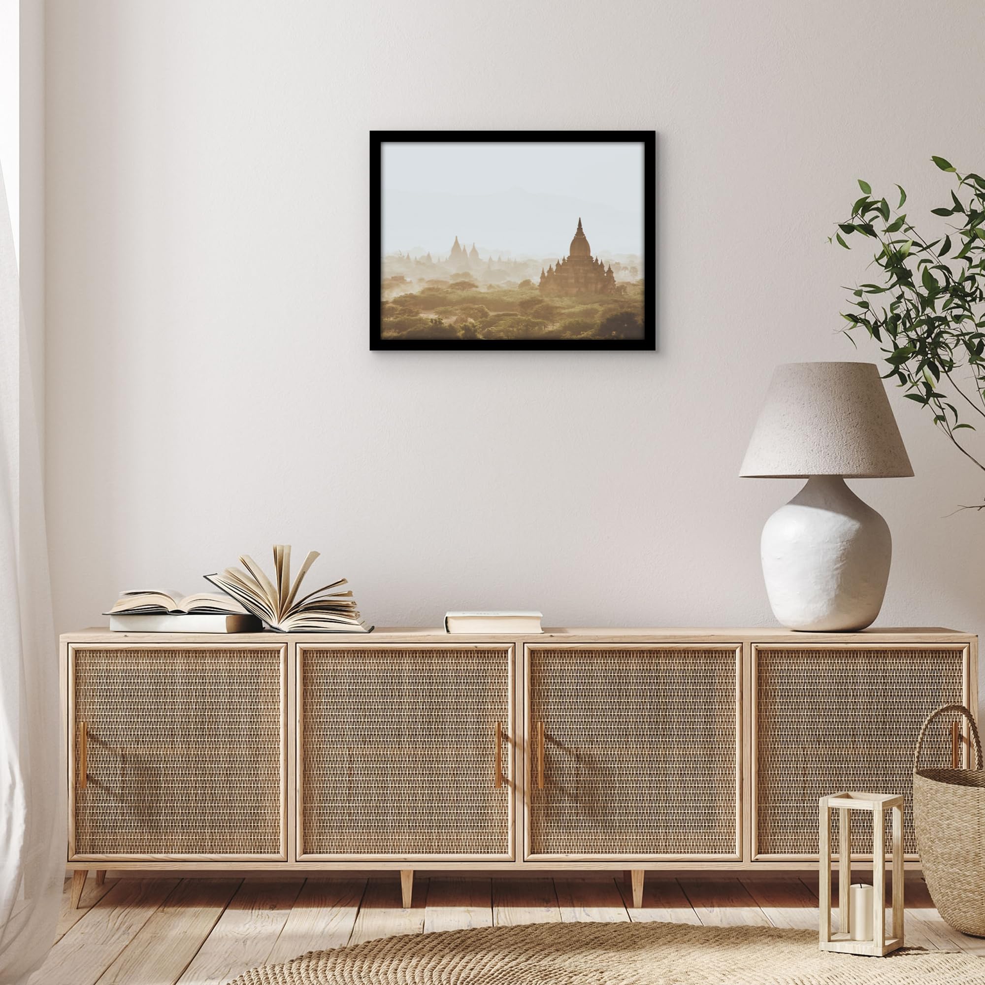 Americanflat cadre 15x20 comparaison avec main montrant l’échelle pratique