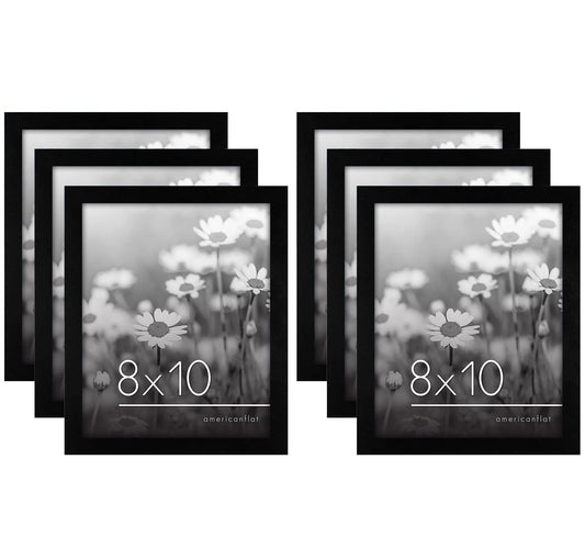 Americanflat cadre 8x10 face présentant une photo, finition élégante