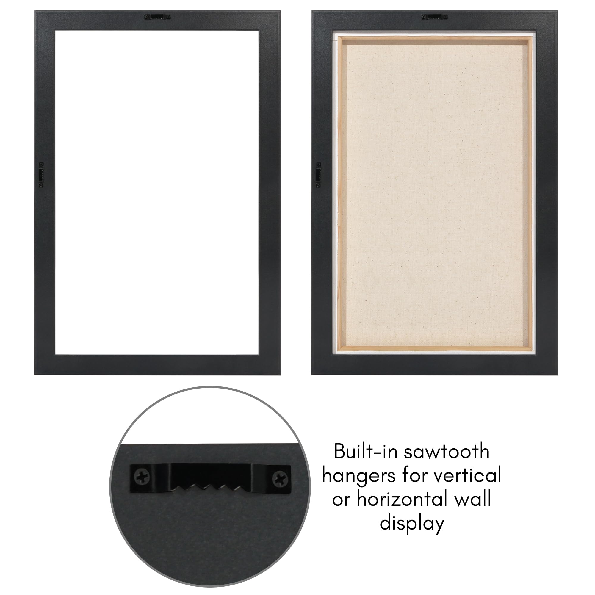 Americanflat comparaison d'échelle montrant la taille 16x24 pour référence visuelle
