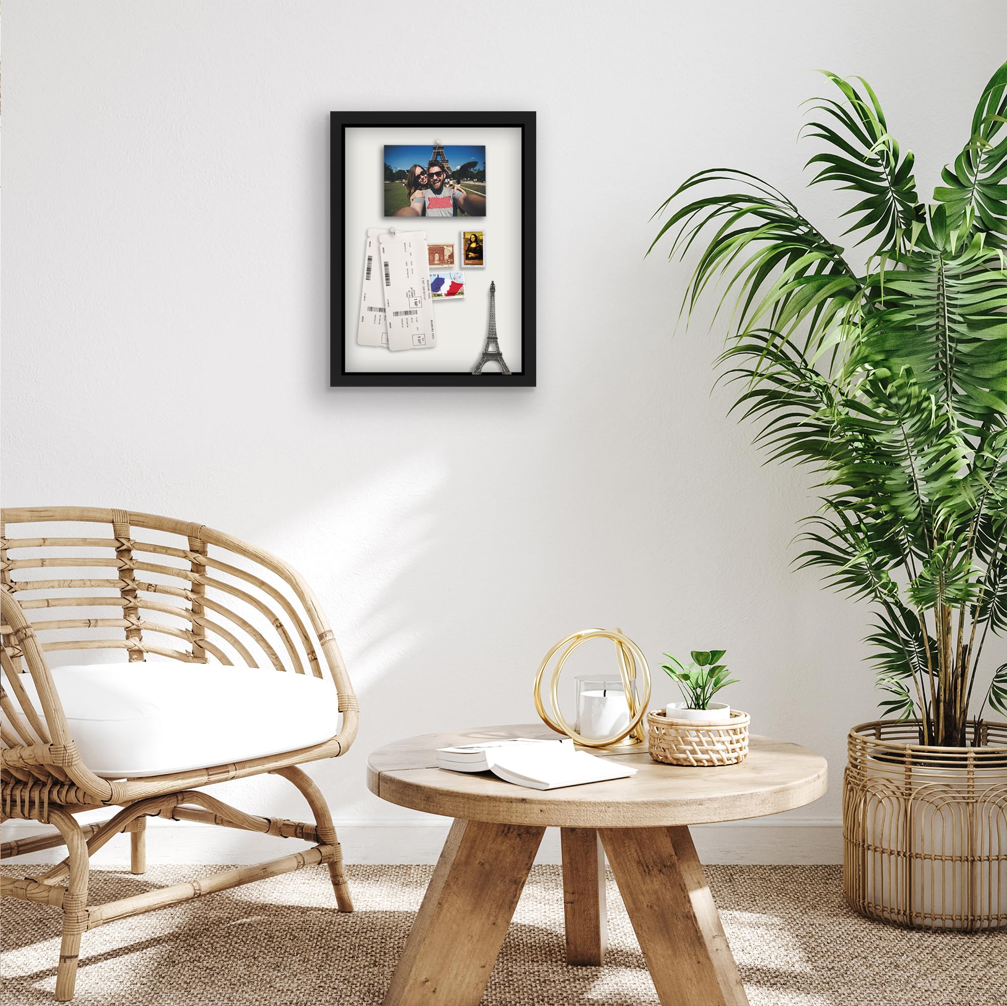 Americanflat comparaison d'échelle montrant profondeur 1,5 pouce, capacité d'objet