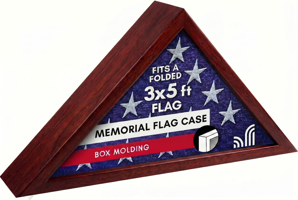 Americanflat face en plexiglas acajou montrant protection et élégance