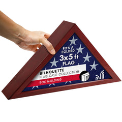 Americanflat finition acajou simulée en bois offrant aspect chaleureux