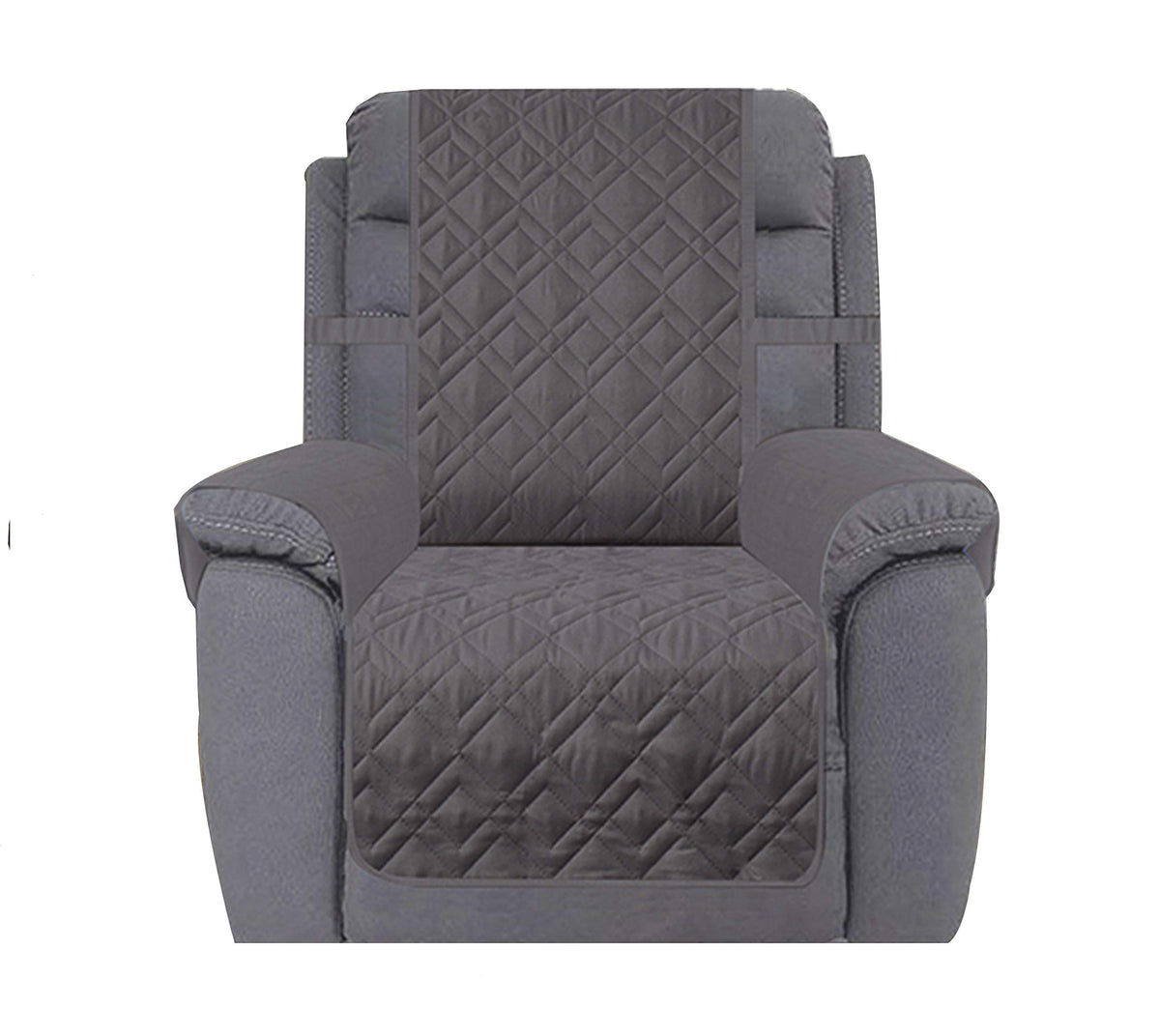 Ameritex vue avant de la housse fauteuil protégeant et embellissant le fauteuil
