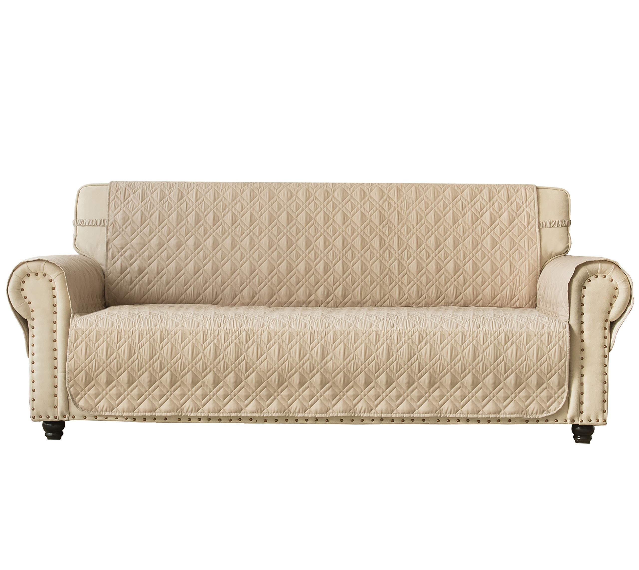 Ameritex housse canapé face avant protège et embellit le salon