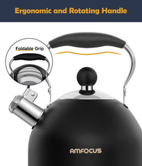 AMFOCUS bec avec sifflet en action indiquant sécurité et avertissement audible