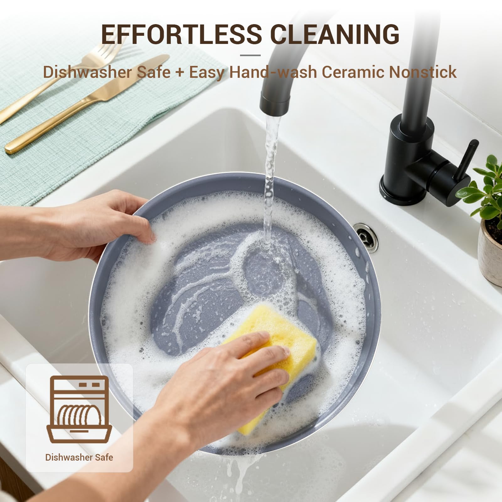Ammeloo empilage compact pour rangement optimisé en cuisine