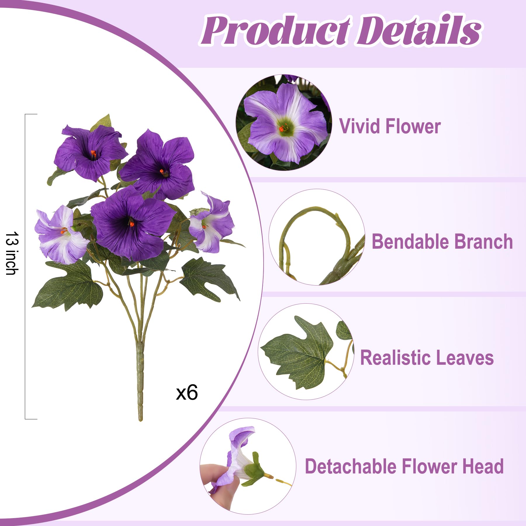 Ammyoo gros plan sur pétunia réaliste montrant texture naturelle