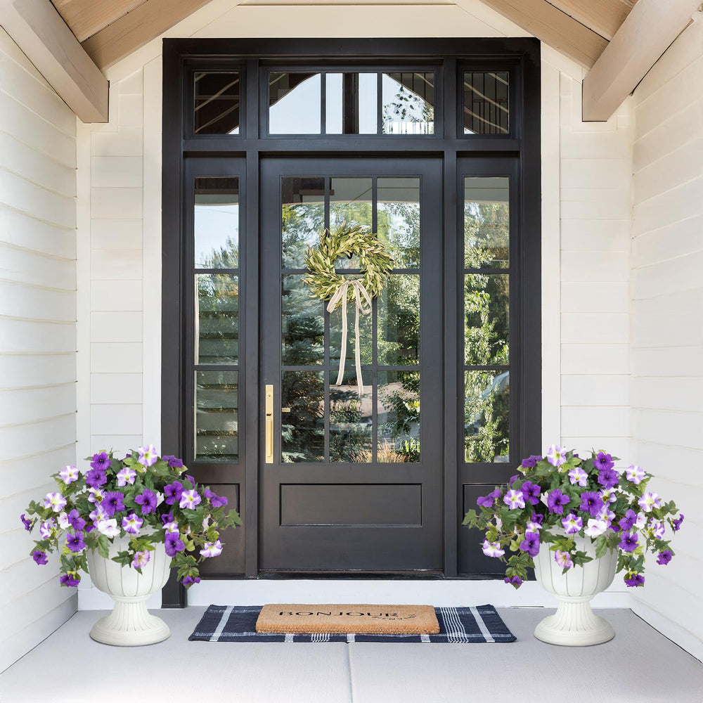 Ammyoo décor d'événement avec pétunias réutilisables ajoutant couleur