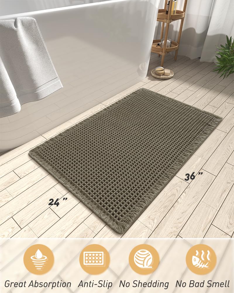 AMOAMI comparaison taille près d'une baignoire, dimensions 24x36 pouces montrées