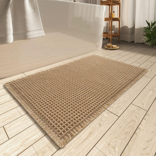 AMOAMI face avant du tapis gaufré, design décoratif et absorption visible