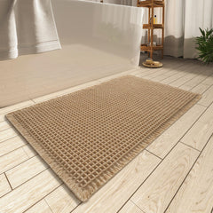 AMOAMI face avant du tapis gaufré, design décoratif et absorption visible