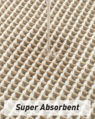 AMOAMI gros plan texture waffle révélant épaisseur et douceur