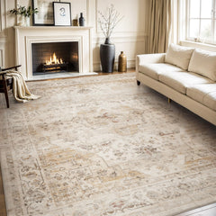 AMOAMI vue de face du paquet du tapis montrant dimension et design durable