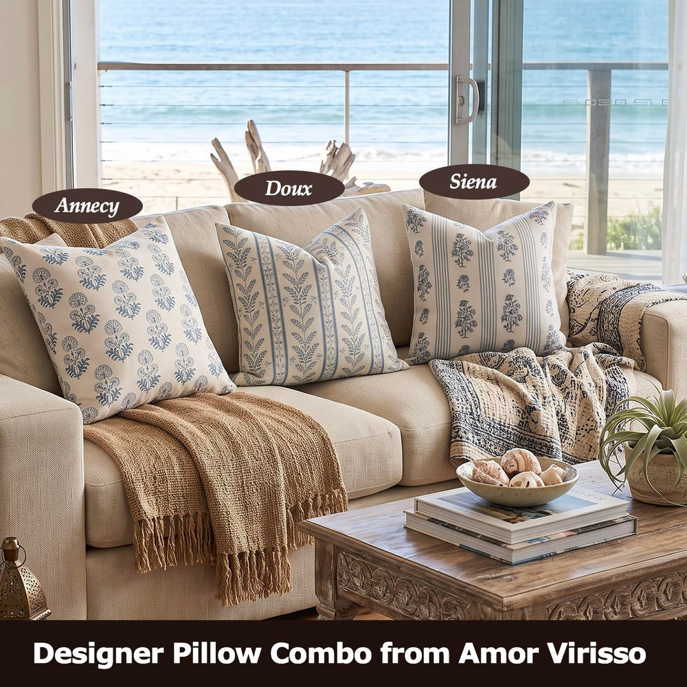 Amor Virisso housses sur canapé salon, rehausse l'ambiance neutre